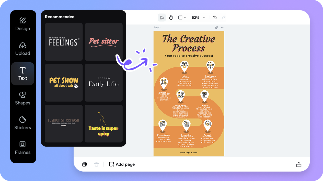 Incorporate unique branding and style